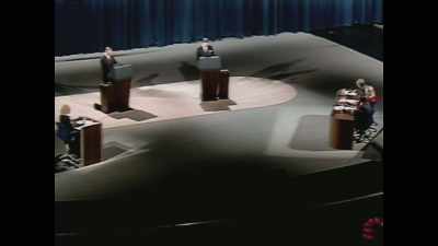 And that was because
his debate preparation - First Ladies