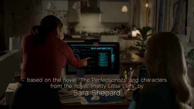 And that...is
the program I wrote. - Pretty Little Liars: The Perfectionists