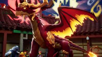 And before that,
the unthinkable happened. - LEGO Ninjago: Dragons Rising