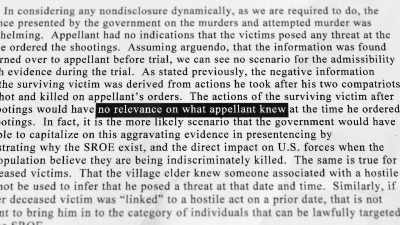And that, to us, is another
miscarriage of justice. - Leavenworth