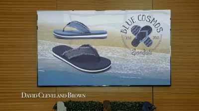 And that is where Blue
Cosmos Sandals come in. - Romance in the Air