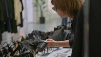 And that--
Yeah. She wants to wear some, like... - The Super Models