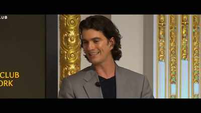 And that's, that's what's really
important, and if you do it right-- - WeWork: or The Making and Breaking of a $47 Billion Unicorn