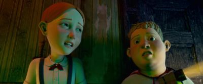 And that's the tongue - Monster House