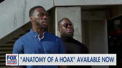 And that's when we started
yelling the famous slurs - Jussie Smollett: Anatomy of a Hoax