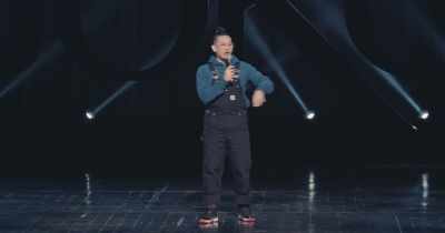 And that's because when we were talking,
we were going from inside to outside - Jo Koy: In His Elements