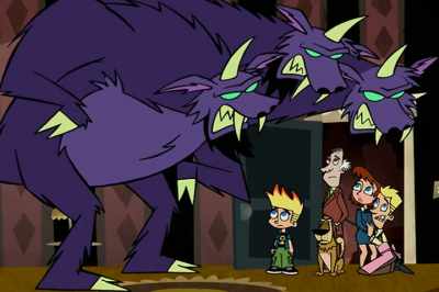 And that's where
we keep our pet, uh... cats! - Johnny Test