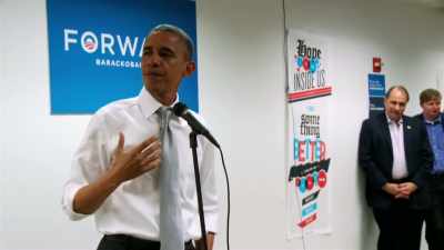 And that's why even before
last night's results, - Obama: In Pursuit of a More Perfect Union