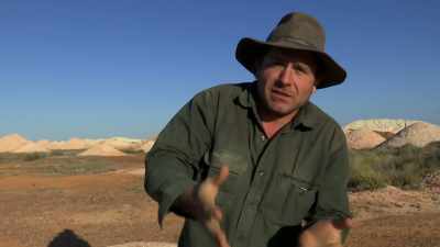 And that's when you go,
"Whoa, whoa, whoa, - Outback Opal Hunters
