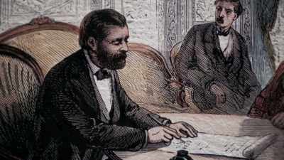 ‐ And so the 1871 Klan Acts
made it safe enough - Grant