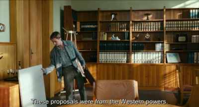 And the Adenauer government - Never Look Away