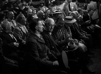 And if the band will
kindly cease for one moment, - Hail the Conquering Hero