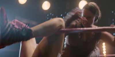 And the barbarian has taken
the upper hand. - GLOW