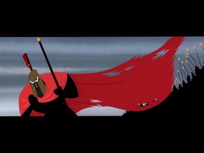 And the battle became a stalemate. - Samurai Jack