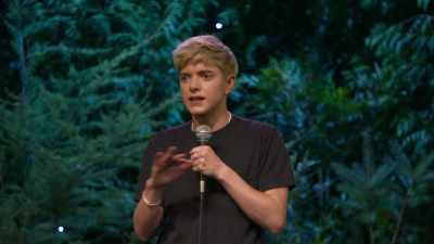And the branch is creaking
under his weight, - Mae Martin: SAP