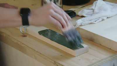 And for the cabinets I choose
a really beautiful green. - Help! I Wrecked My House