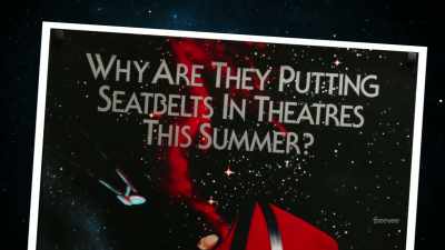 And the caption says, - The Center Seat: 55 Years of Star Trek