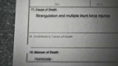 And that the cause of
death was strangulation - Final Moments