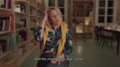 And the champagne was "pink". - The Bibi Files