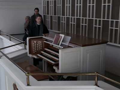 And the church organ, - First Reformed