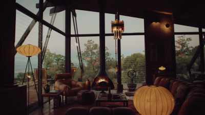 And the colors in here, I picked
everything that was earth tone, - The Cabin Chronicles