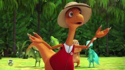 And the conductor! Hoo! - Dinosaur Train: Adventure Island