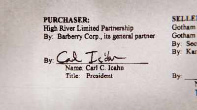 And the court eventually said
that Icahn had to pay. - Icahn: The Restless Billionaire