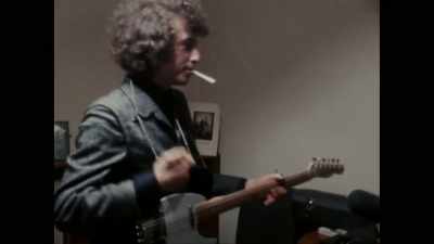 And the crash
can be metaphoric, - Bob Dylan: Odds and Ends