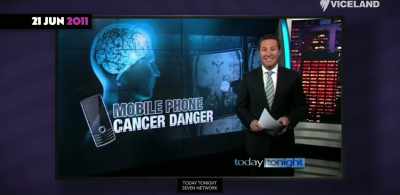 And the debate about the possible
dangers of using a mobile - The Back Side of Television