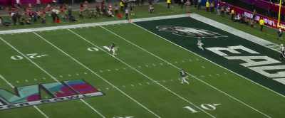 And so the Eagles will start
on their own 25-yard line. - Kelce