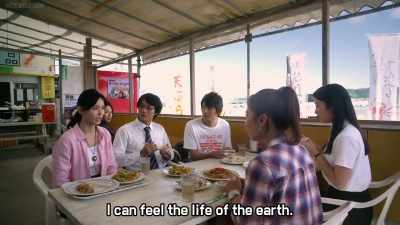 And the energy to live from the land. - Ultraman Geed the Movie: Connect! The Wishes!!