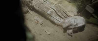 And the eyes and nose… - Secrets of the Saqqara Tomb