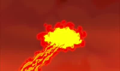 And the fire lord will set the sky ablaze. - Atlantis: Milo's Return