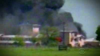 - And the fire had started
to consume the building. - FBI TRUE