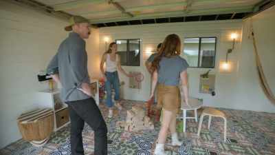 And the floors are so cool. - Why the Heck Did I Buy This House?