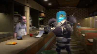 And the fully automated
cooking system I've designed - Megamind vs. the Doom Syndicate