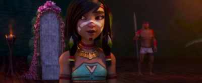 And the gift is?
- My gift is that I've brought the spirits back. - Ainbo