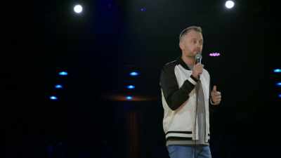 And the guy stopped me,
and he was like, "You know what?" - Nate Bargatze: Hello World