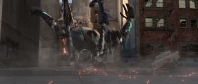And the hero strikes the first blow. - Megamind