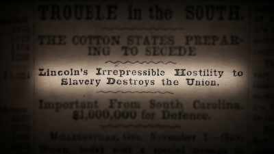 And so the idea that states
would secede was infuriating - Abraham Lincoln