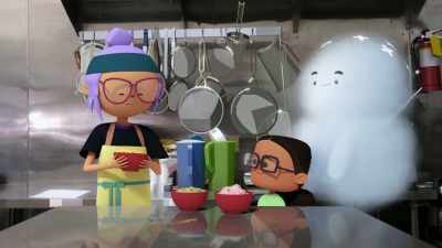 And the last one
is a cheese blend, á la Chef Janet. - City of Ghosts
