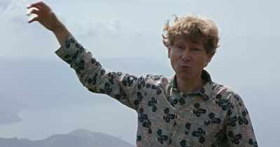 And the link is between the climate change
wrought by the eruption, - Into the Inferno