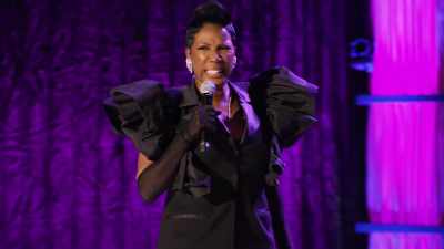 And the lunch lady talking real sleek - Sommore: Queen Chandelier