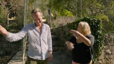 And the Mediterranean
and the story - Write Around the World with Richard E Grant