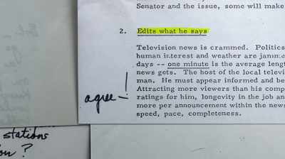 And the memo said
 the liberal elite - Divide and Conquer: The Story of Roger Ailes