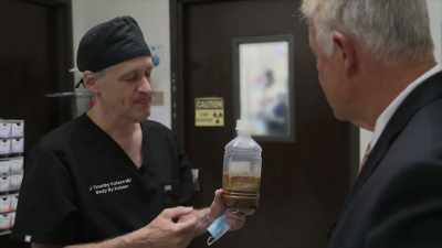 And the message is don't get
silicone injections. - Impact x Nightline