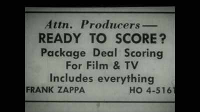 And the more humiliating
the conditions - Zappa