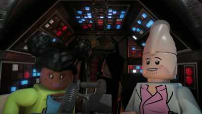 And this the nav computer.
Hyperdrive systems status... - Lego Star Wars Summer Vacation