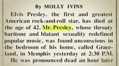 And the next day,
they sold more newspapers - Raise Hell: The Life & Times of Molly Ivins
