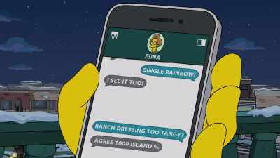 And the next word
in it is yeeargh! - The Simpsons: O C'mon All Ye Faithful